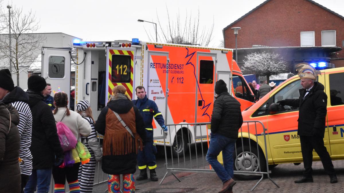 Fewer injuries: German Red Cross's report at the Ganderkesee carnival ...