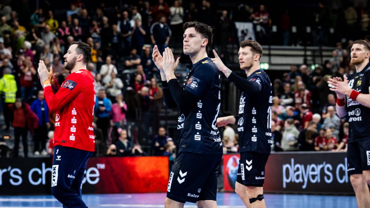 Handballspiel der SG Flensburg-Handewitt in der Campushalle