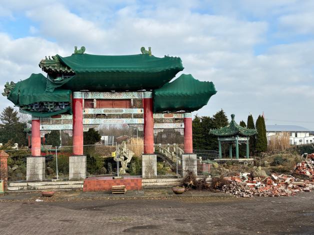 Husums einstiges China-Restaurant Bambuspalast wird abgerissen