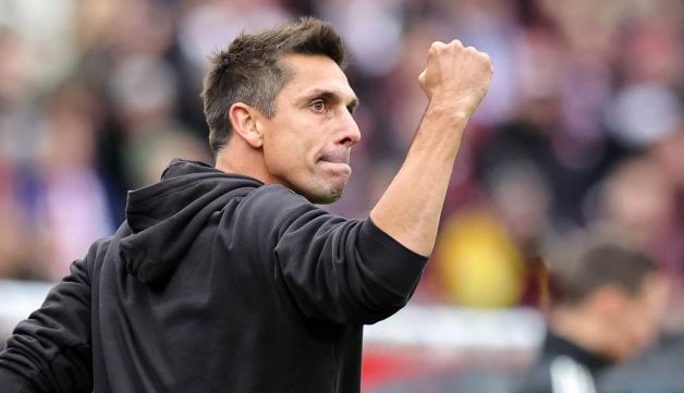 Marcel Rapp Holstein Kiel: Ex-Trainer Marcel Rapp wird von den Fans gefeiert