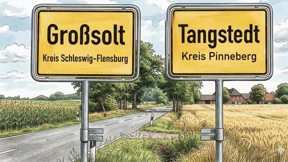 Tangstedt vs. Großsolt: How village life differs in Schleswig-Holstein
