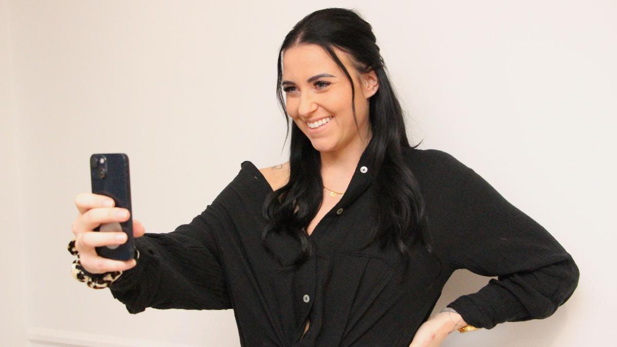 Michelle Infulencer Influencerin Michelle nimmt ihre Follower mit in den alltägliche