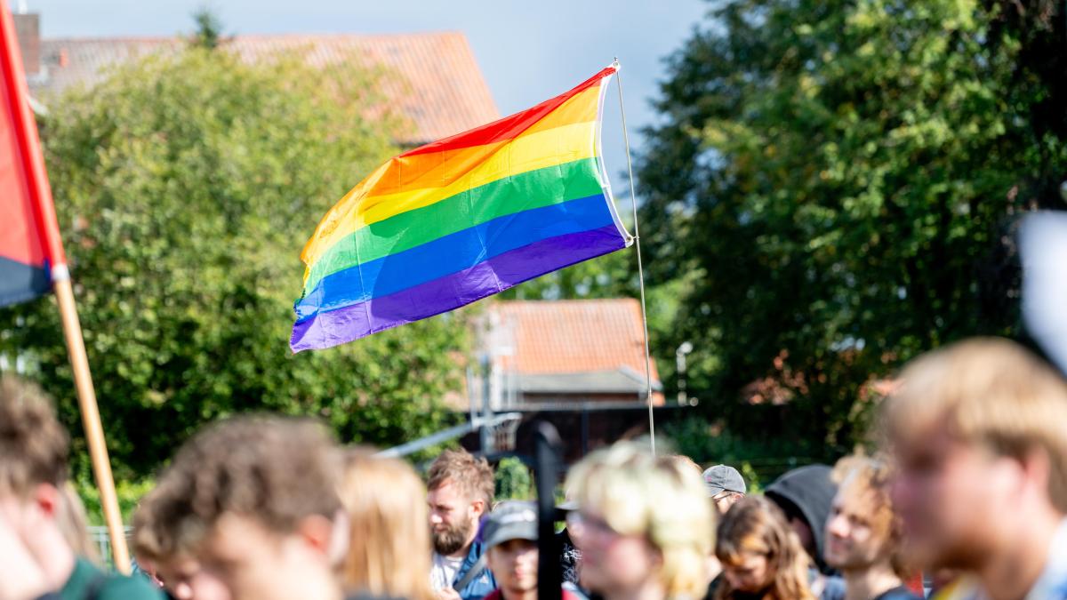 CSD Vechta demonstrates for equal rights for queer people
