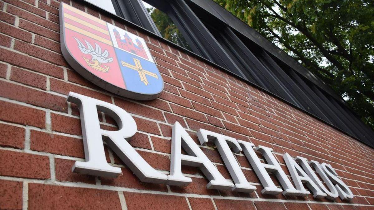 Das Lohner Rathaus ist offline