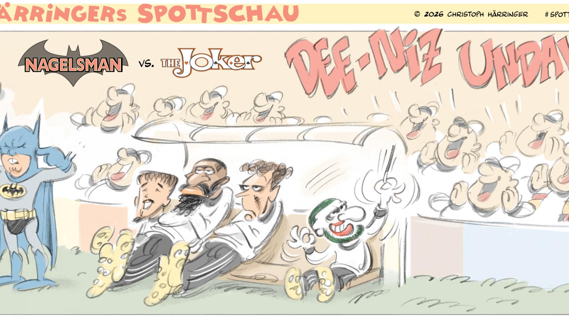 Alle auf einen Blick: Härringers Spottschau der Saison 2025/26