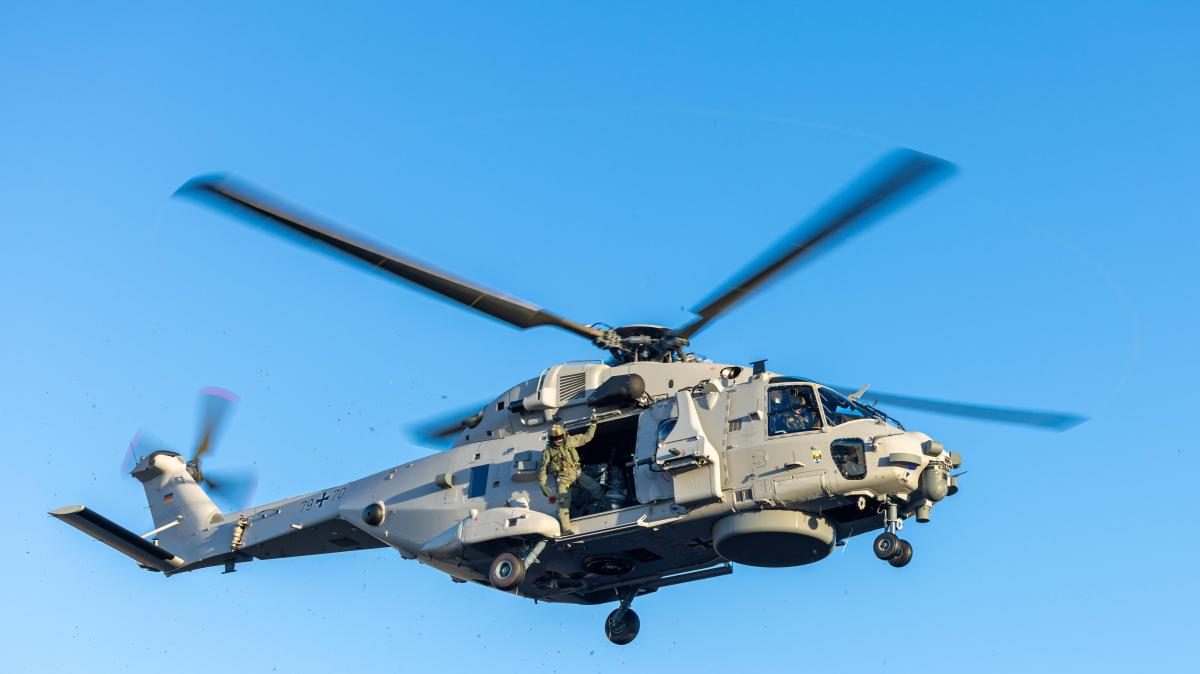 Neuer Hubschrauber über SH: Das kann der Helikopter der Marine