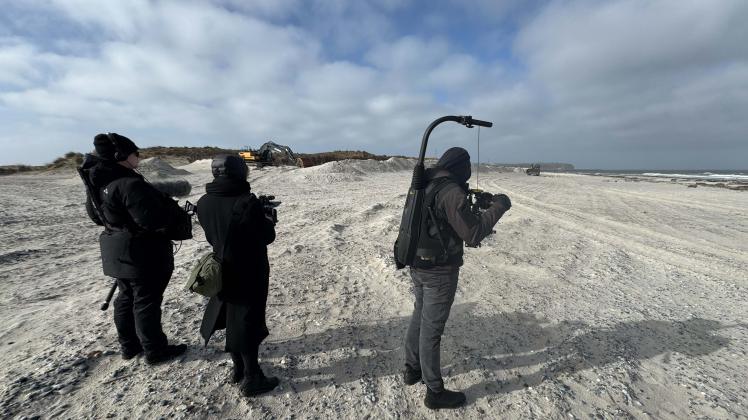 Das Filmteam war überall auf Helgoland unterwegs, um für die DMAX-Serie „Die Helgoländer“ zu drehen.
