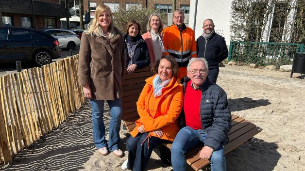 Wo Kinder in einer Innenstadt Strand-Flair erleben