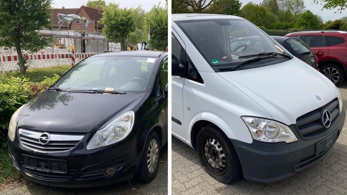 Geisterautos in Westerrönfeld: Mühsamer Kampf gegen Schrott-Pkw