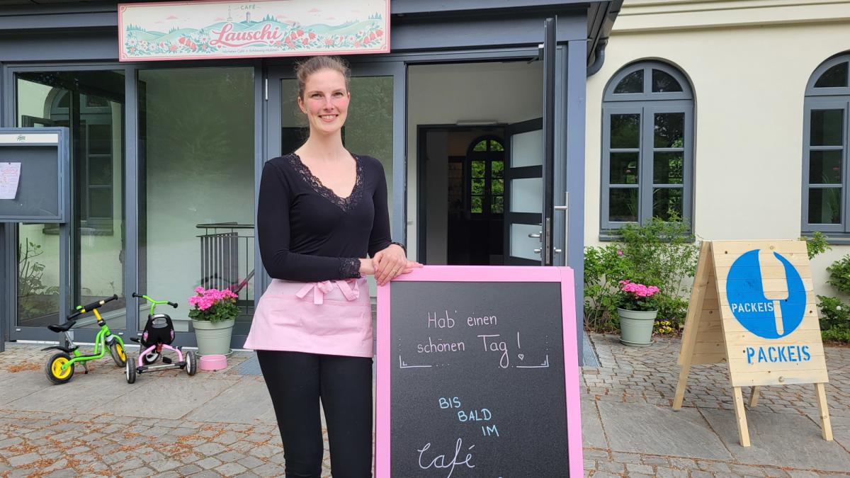 Huge rush at Café Lauschi on Bungsberg in Schleswig-Holstein