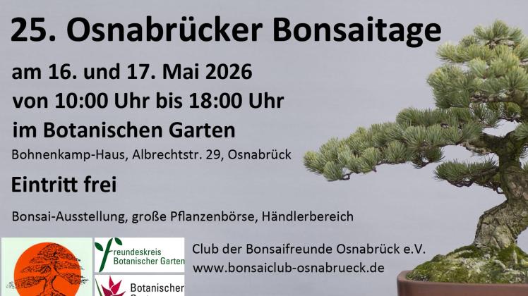 Bonsaitage im Botanischen Garten: 80 Exponate, Tipps & Co.