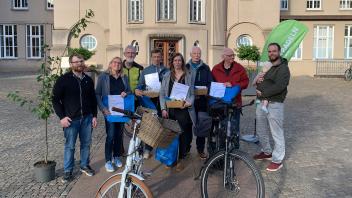 Die Gewinnerinnen und Gewinner des „Stadtradelns“ 2025 in Delmenhorst.