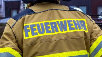 <p>Feuerwehrleute bei einer Übung bei einem angenommenen Waldbrand.  (zu dpa: «Nachbar meldet Brand – Feuerwehr rettet Nachbarin»)</p>