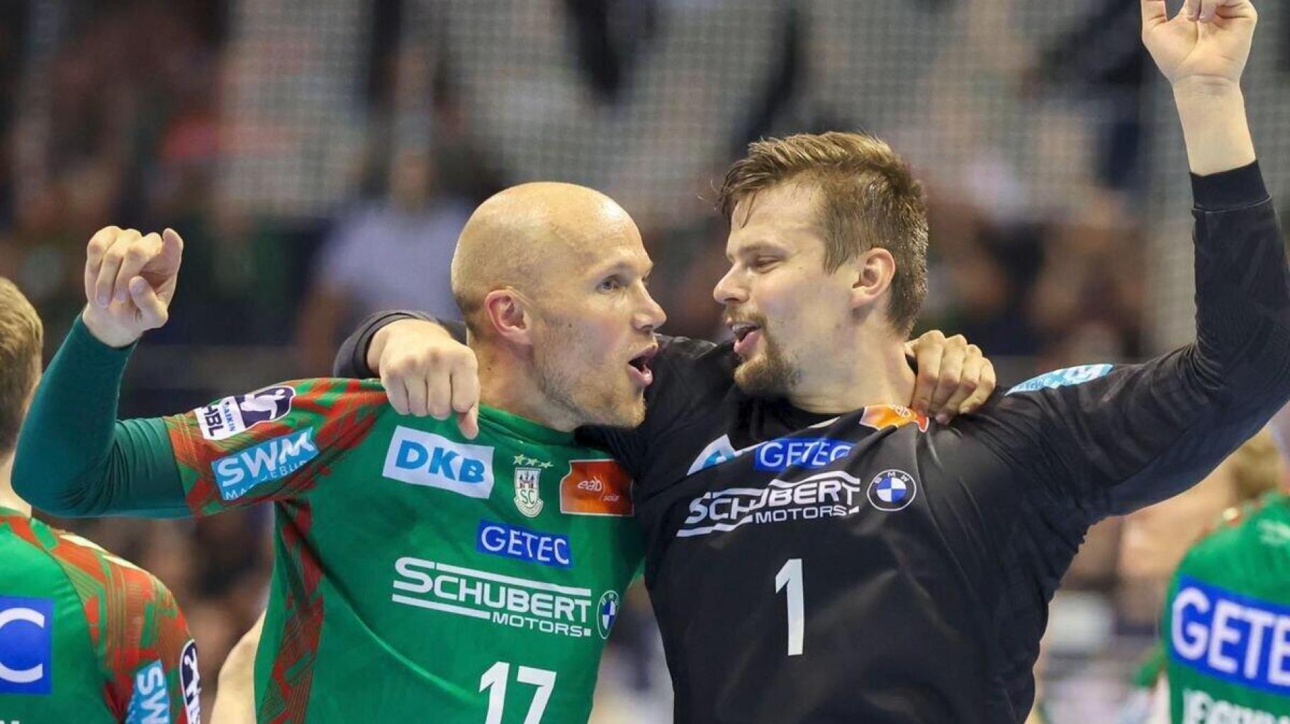 Vorzeitig Meister: Handballer vom SC Magdeburg feiern Titel