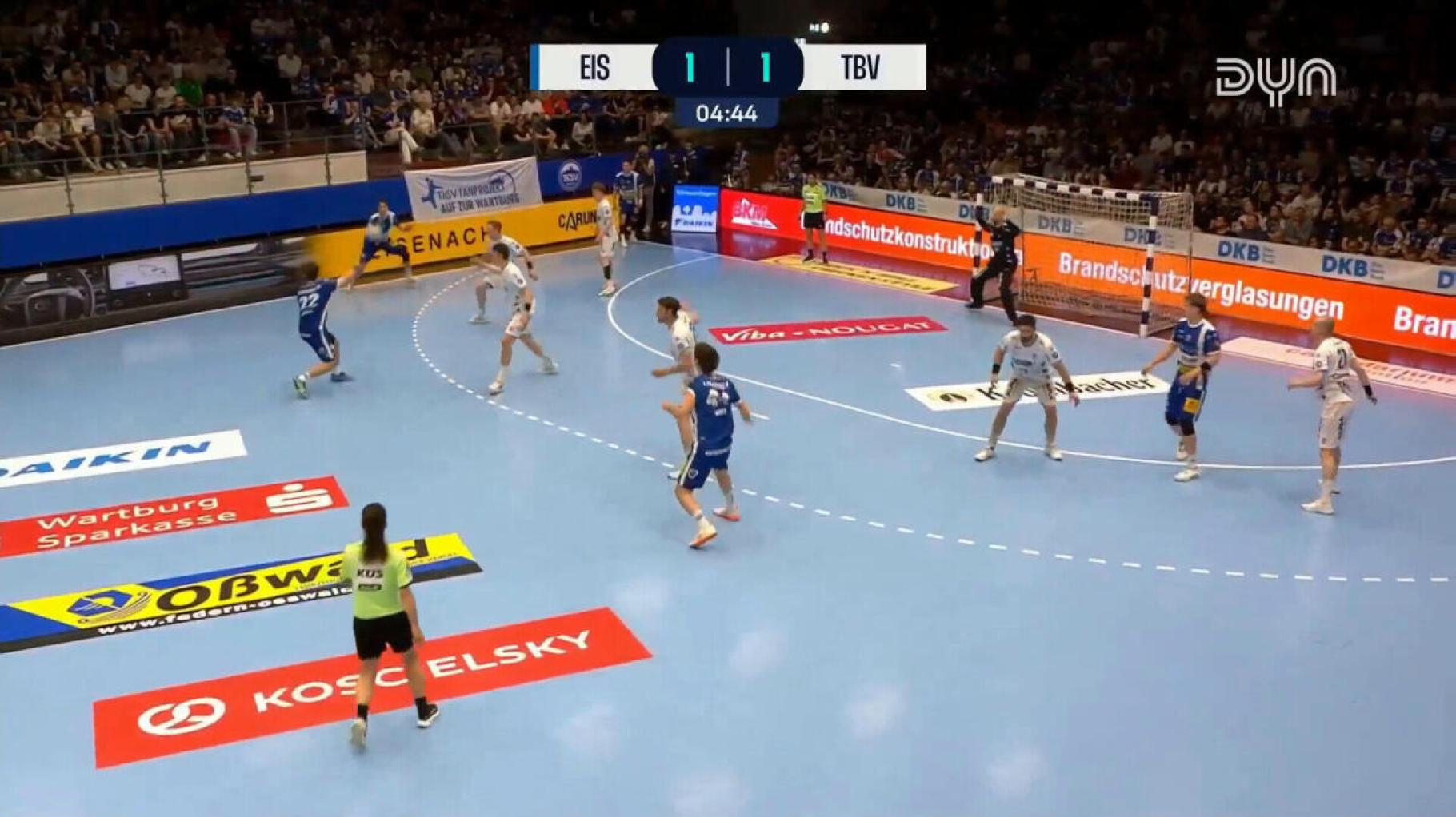 Spiel Highlights zu ThSV Eisenach - TBV Lemgo Lippe
