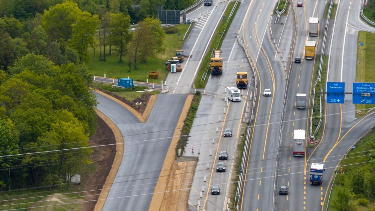 A7 Rendsburg interchange: Closures from May 28th, new access road open ...