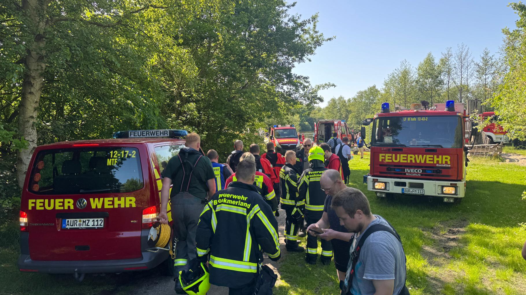 Kiessee in Marienhafe: 13-jähriges Mädchen tot im Wasser gefunden