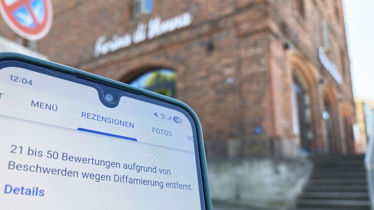 Restaurants in Rendsburg: This is how many Google reviews deleted
