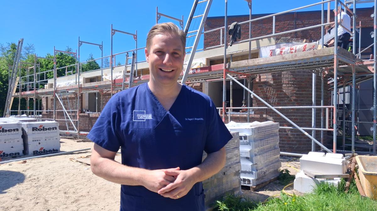 Zahnarztmangel: Dr. Wiegand baut Zahnklinik in Bunde aus