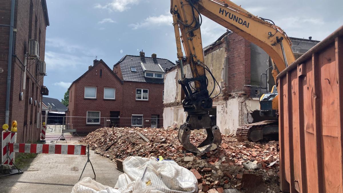 Demolition on Westerstraße: This is how the new building in Weener is ...