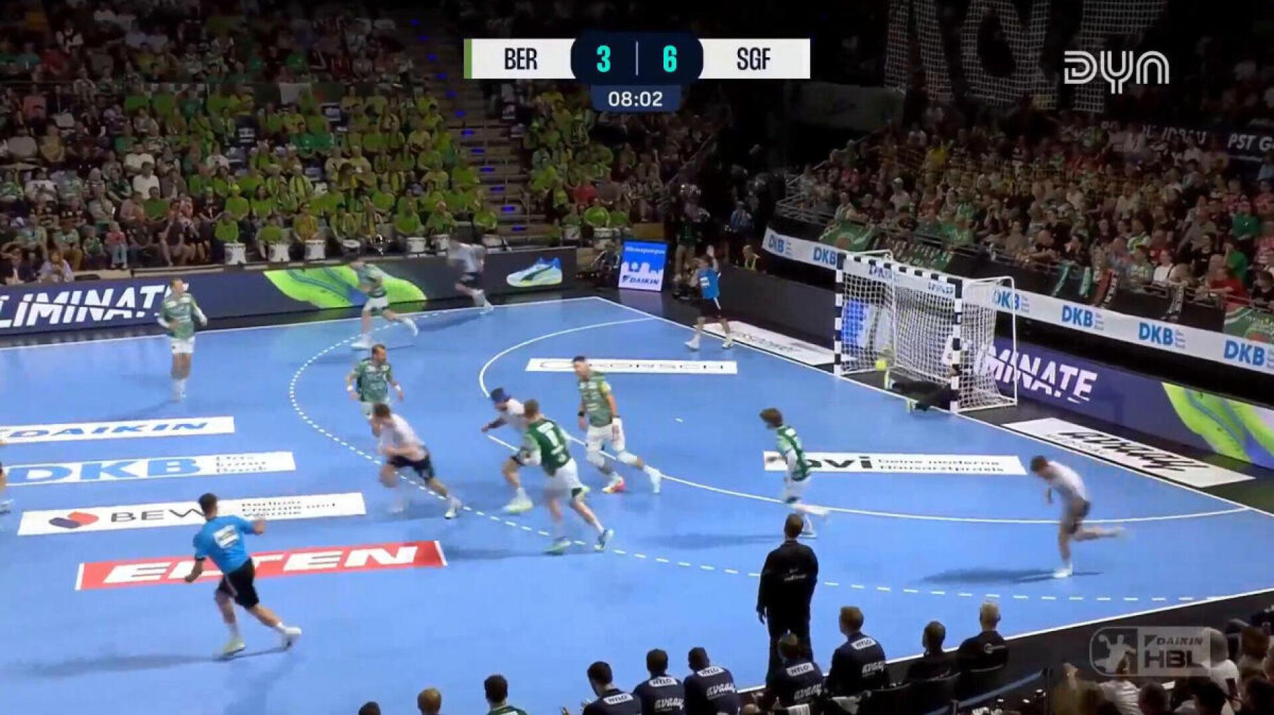 Spiel Highlights zu Füchse Berlin - SG Flensburg-Handewitt