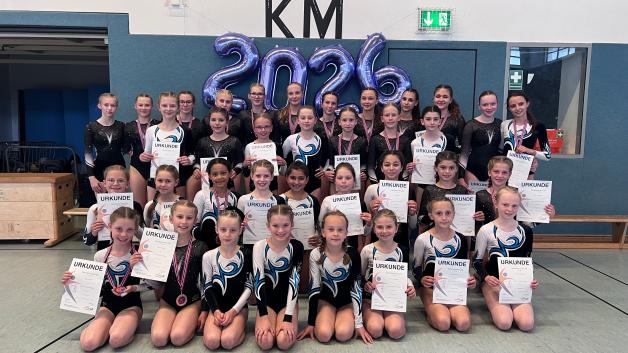 7 Kreismeistertitel für Turnerinnen von Sport & Spass Uetersen