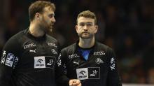 Nominell bilden Andreas Wolff (links) und Gonzalo Perez de Vargas vom THW Kiel das beste Torhütergespann der Bundesliga.