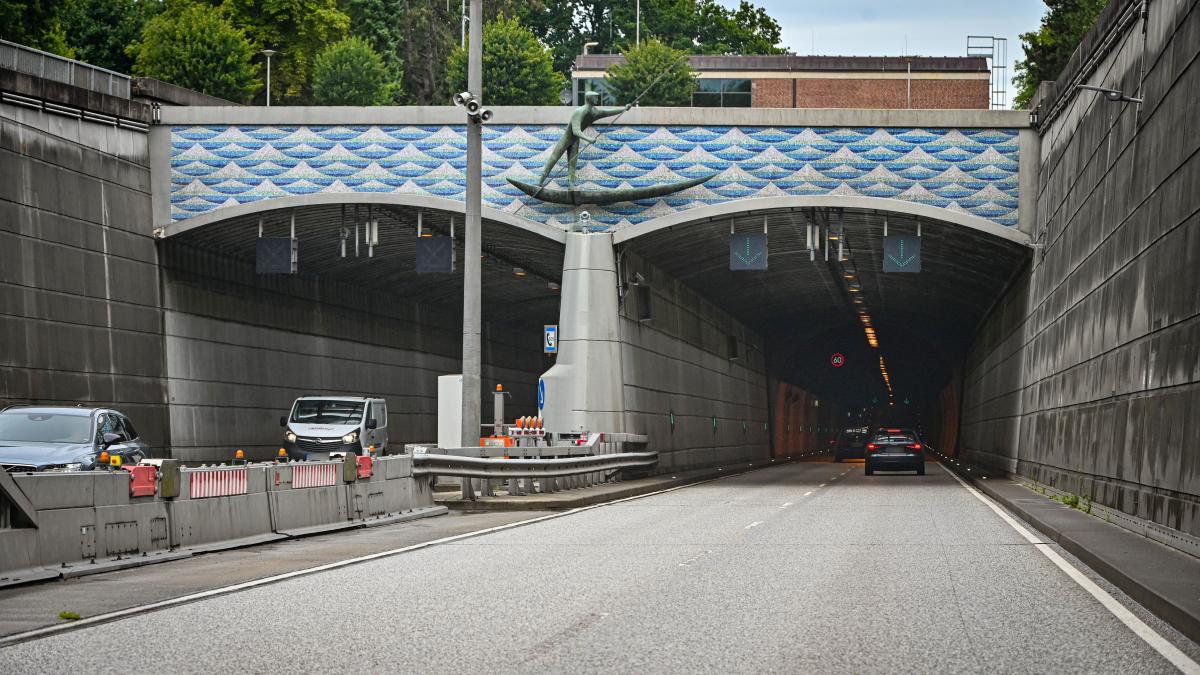 B77 Kanaltunnel Rendsburg: LBV baut fünf feste Vorhöhenkontrollen
