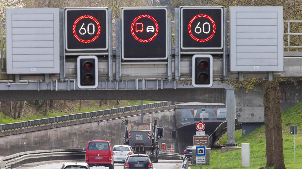 Rendsburg: Kanaltunnel-Raser mit 153 statt 60 km/h gestoppt