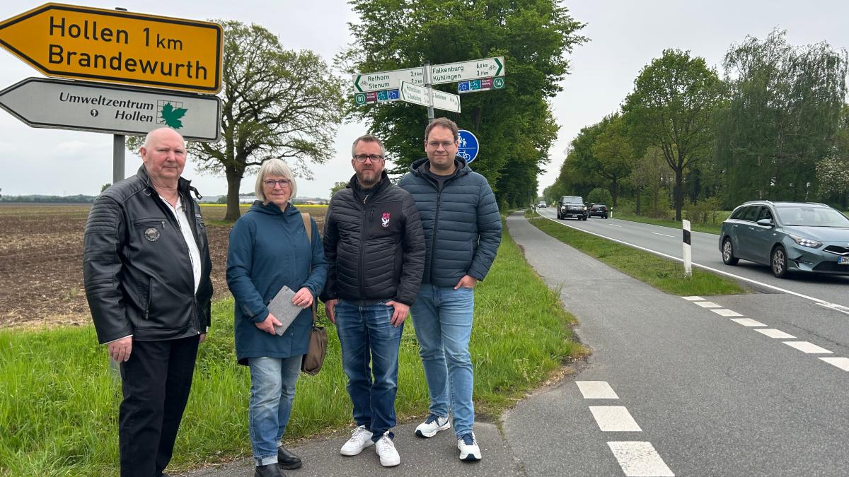 B212 Ganderkesee: Greens demand 70 km/h speed limit at intersection