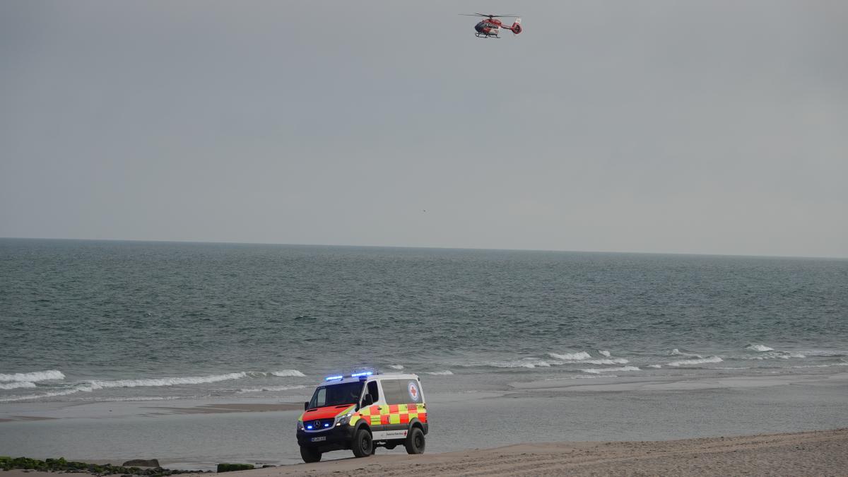 Missing person search Sylt: Major operation on Westerland beach