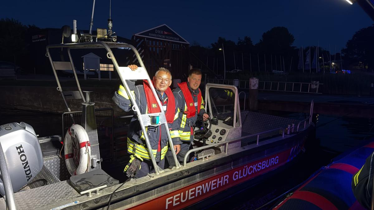Glücksburg: Sailboat capsizes in the Flensburg Fjord