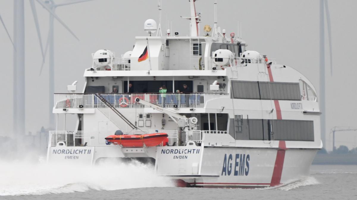 Catamaran trip Ditzum-Borkum discontinued: Risk too high