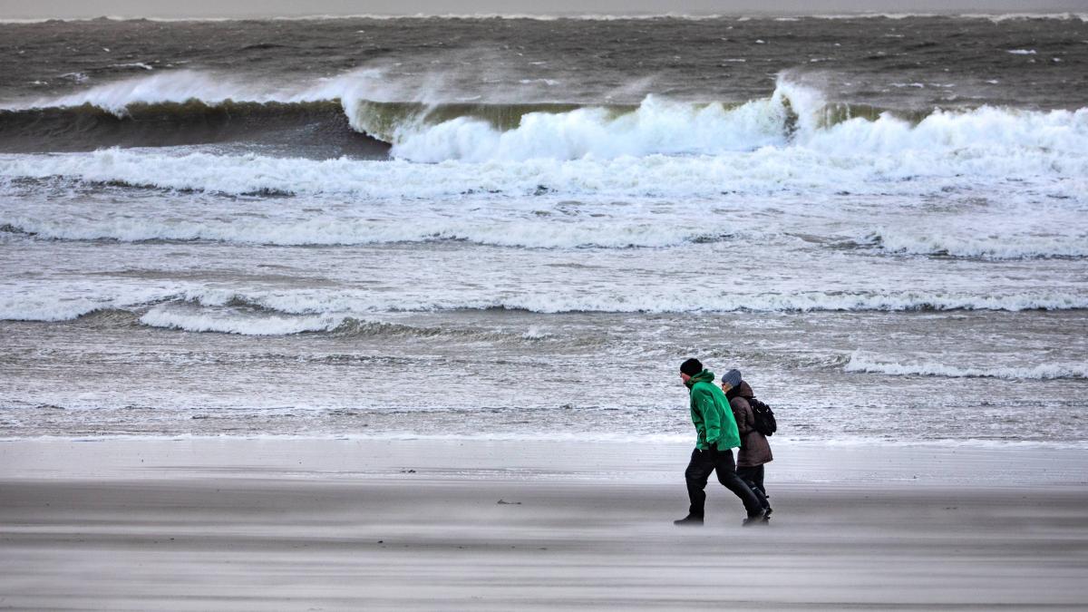 Weather on Sylt and Flensburg: Storm will soon subside
