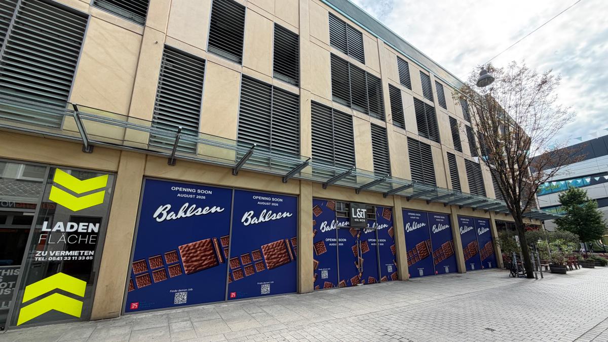 Osnabrück: Bahlsen outlet opens in the heart of the city