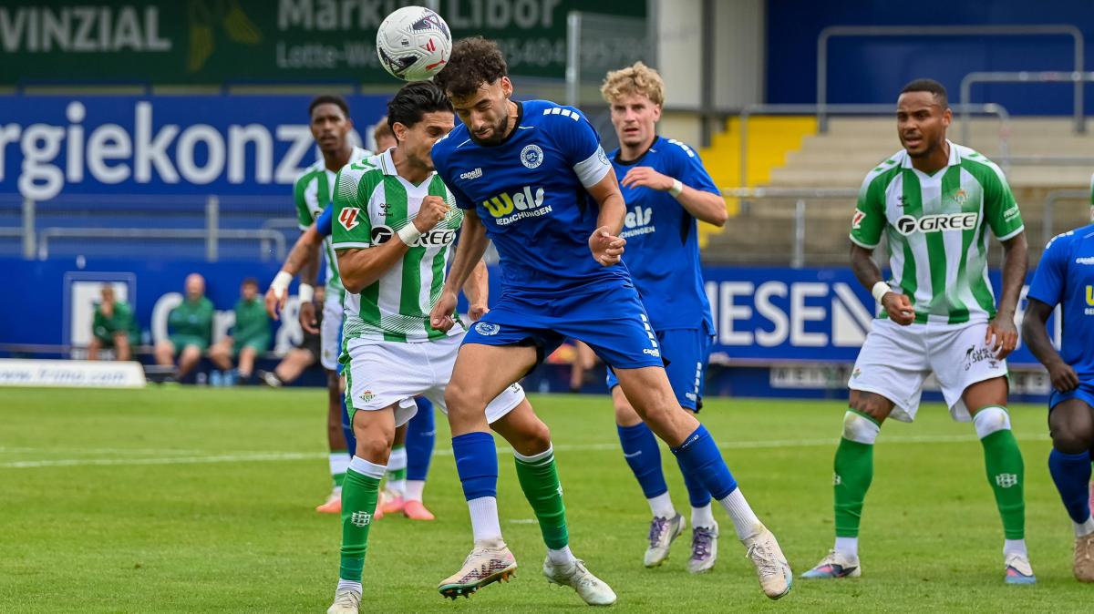 Sportfreunde Lotte: So bewältigten sie den Kraftakt gegen Betis