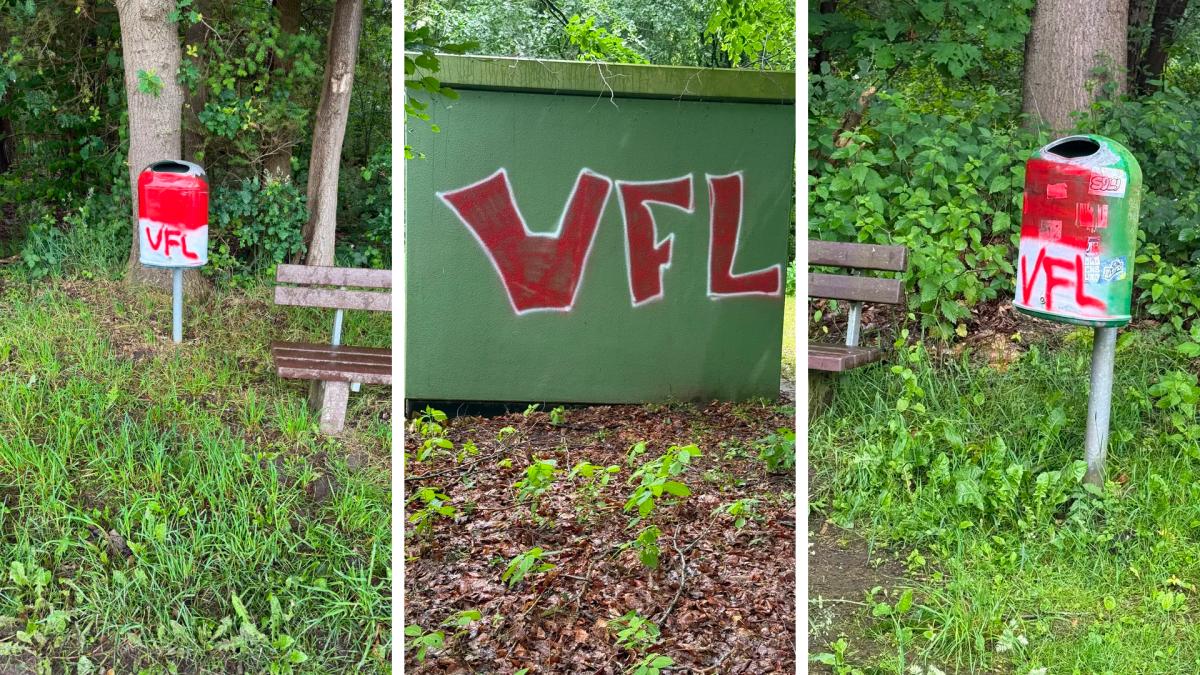 Wildeshausen setzt 500 Euro Belohnung nach Schmierereien aus