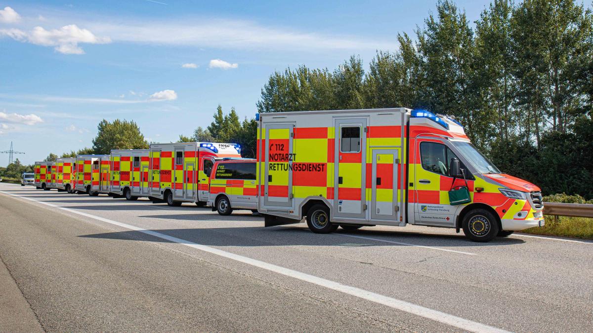 Accident on the A7 near Schleswig: Over 5 kilometers of autumn holiday ...