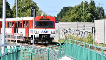Die Linie A1 der AKN fährt zwei Monate lang nicht zwischen Hamburg-Eidelstedt und Ulzburg-Süd.