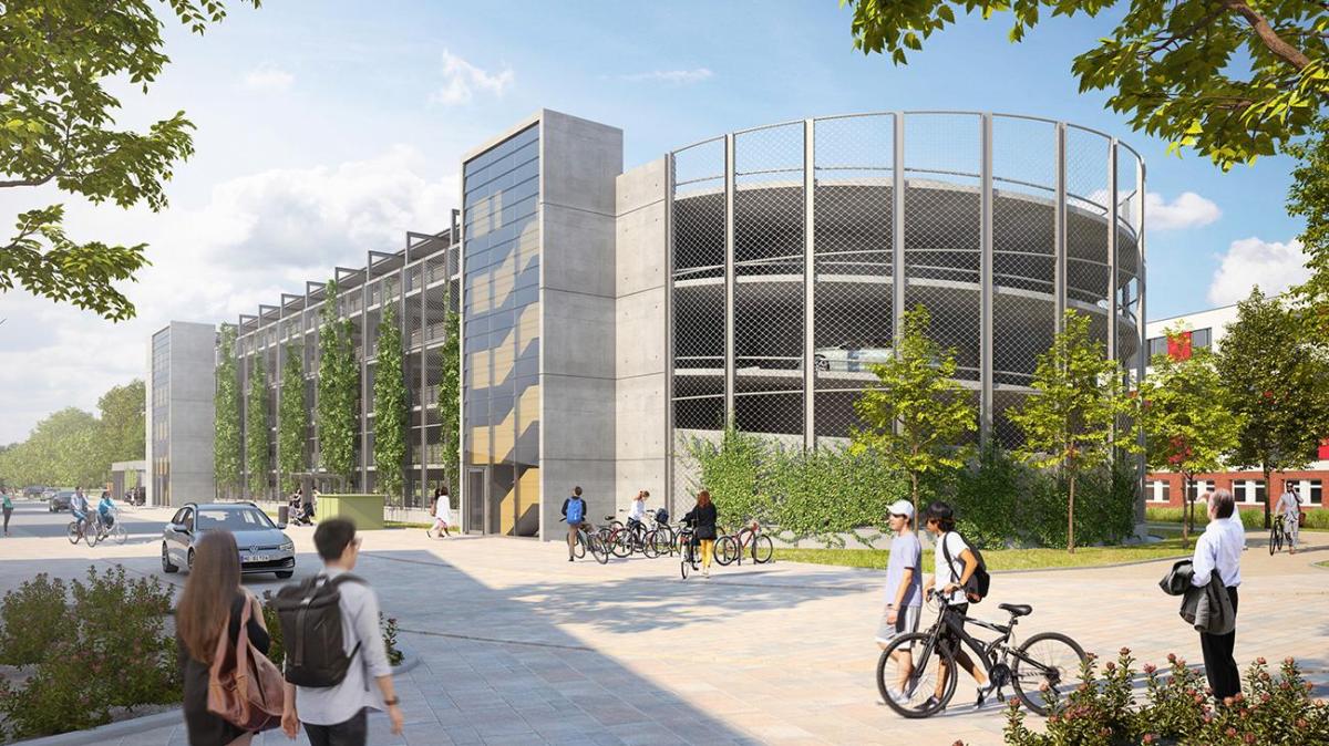 This is what the new mobility center in Cloppenburg is supposed to look ...