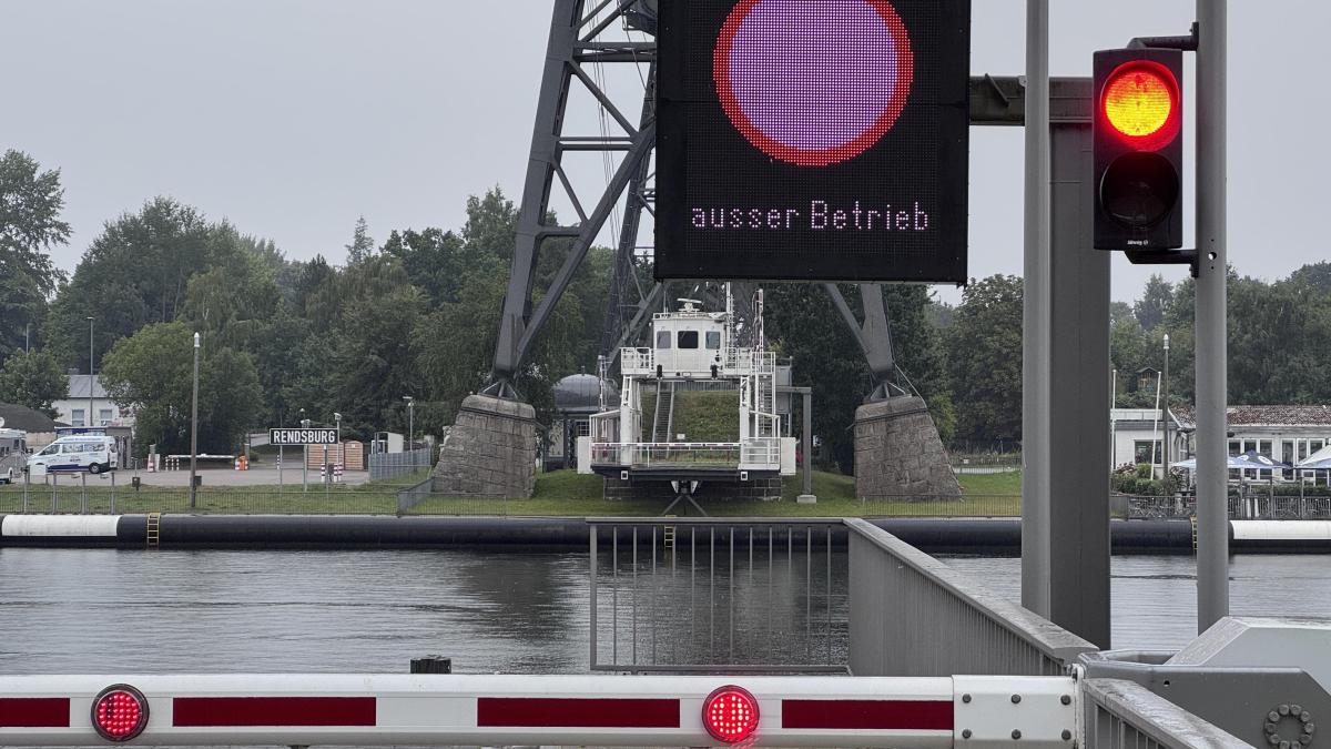 Rendsburg suspension bridge out of service again
