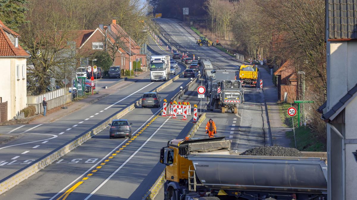 B51/B68: Radweg zwischen Georgsmarienhütte und Nahne wird frei