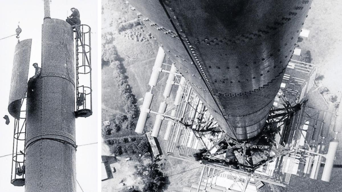 The tallest structure in the Federal Republic of Germany once stood in ...