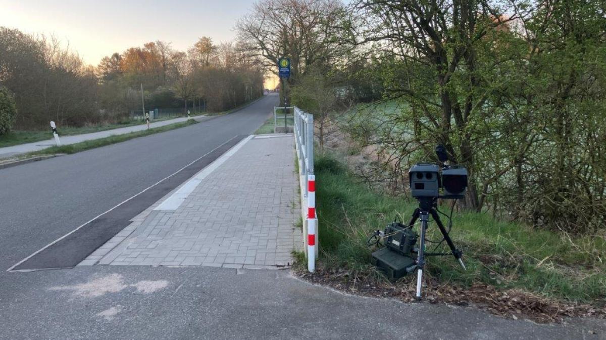 These are the most frequent locations for speed cameras in Schleswig