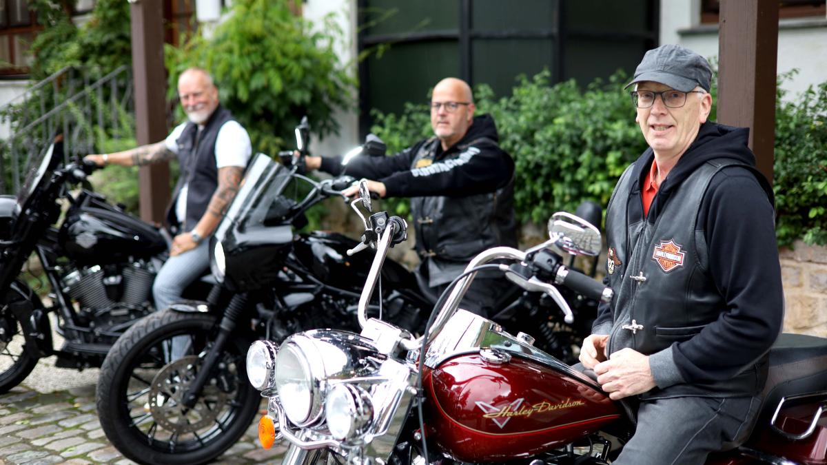 Harley-Fahrer in Osnabrück: Engagement statt Biker-Kult