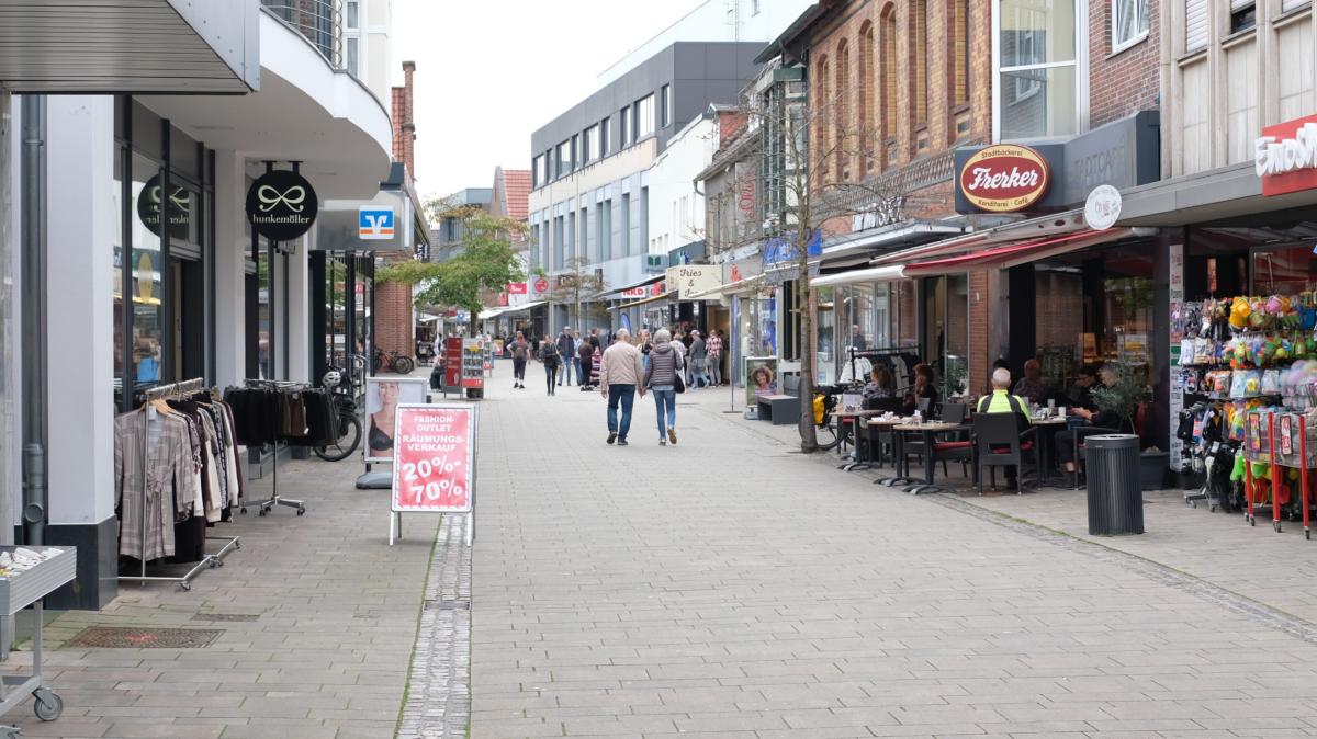 Cloppenburg city center: More than half arrive without a car.