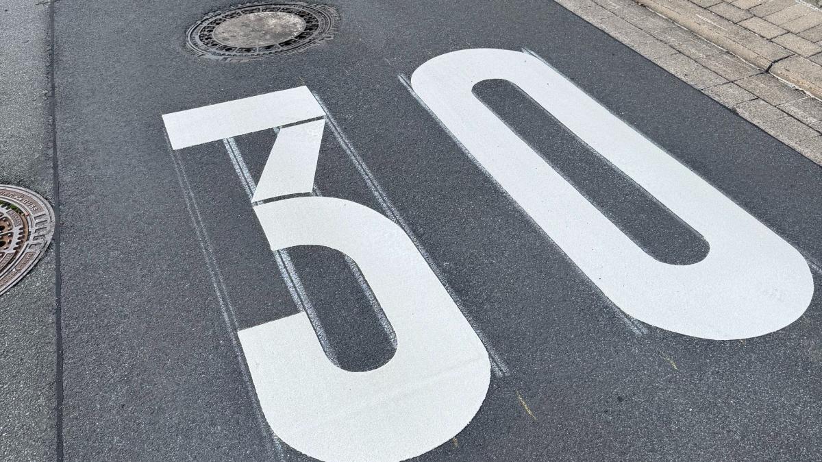 30 km/h speed limit paint: Residents criticize