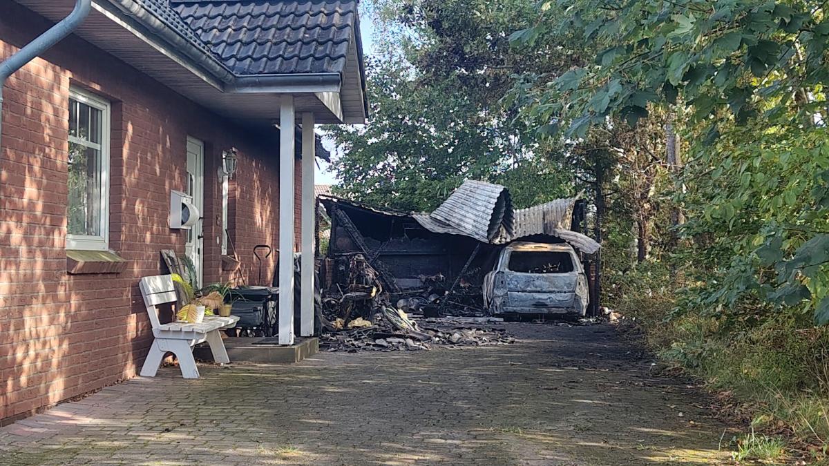 Arsonists in Husum: Two arrests after arson spree