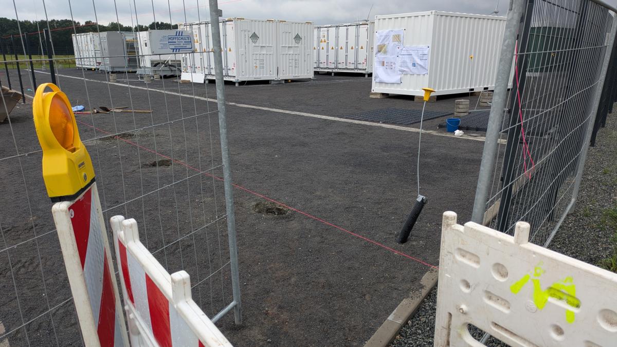 Weener Battery Storage: Connection Work Underway