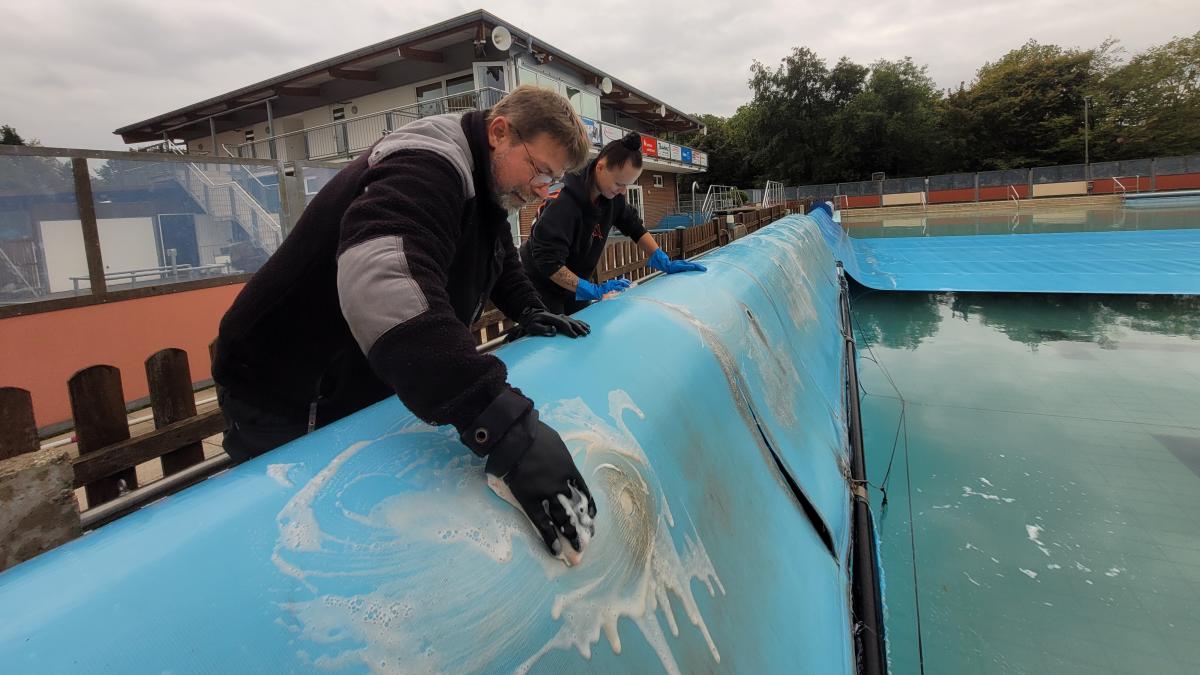Friesenbad Weener: How to winterize the outdoor pool